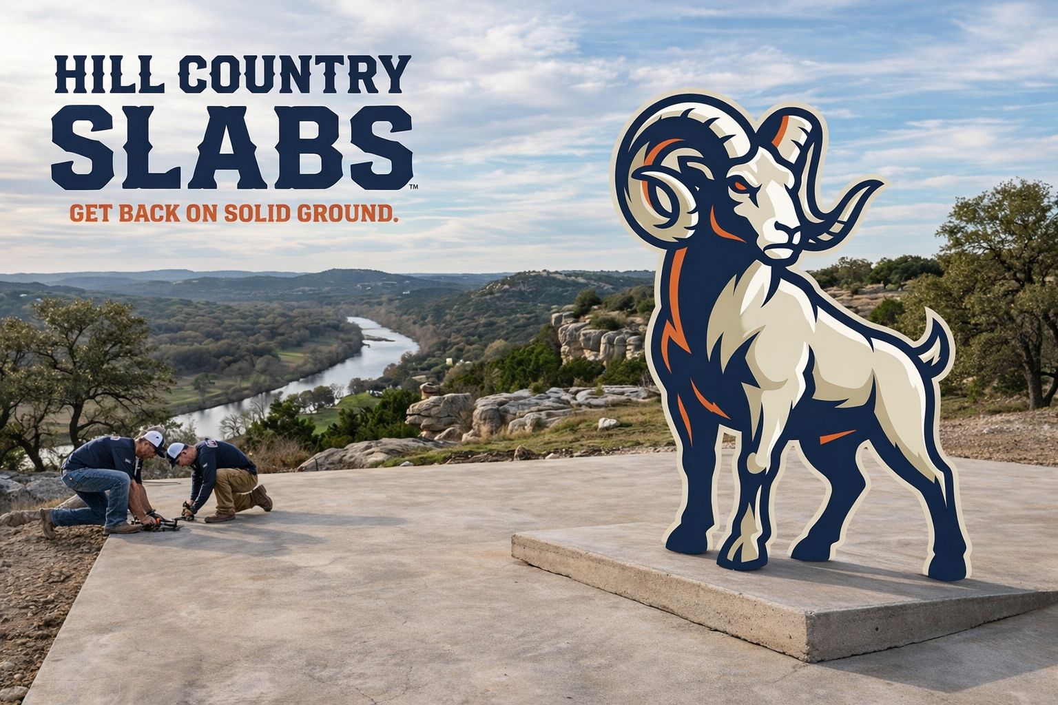 Hill Country Slabs — concrete leveling with polyurethane foam injection in the Texas Hill Country